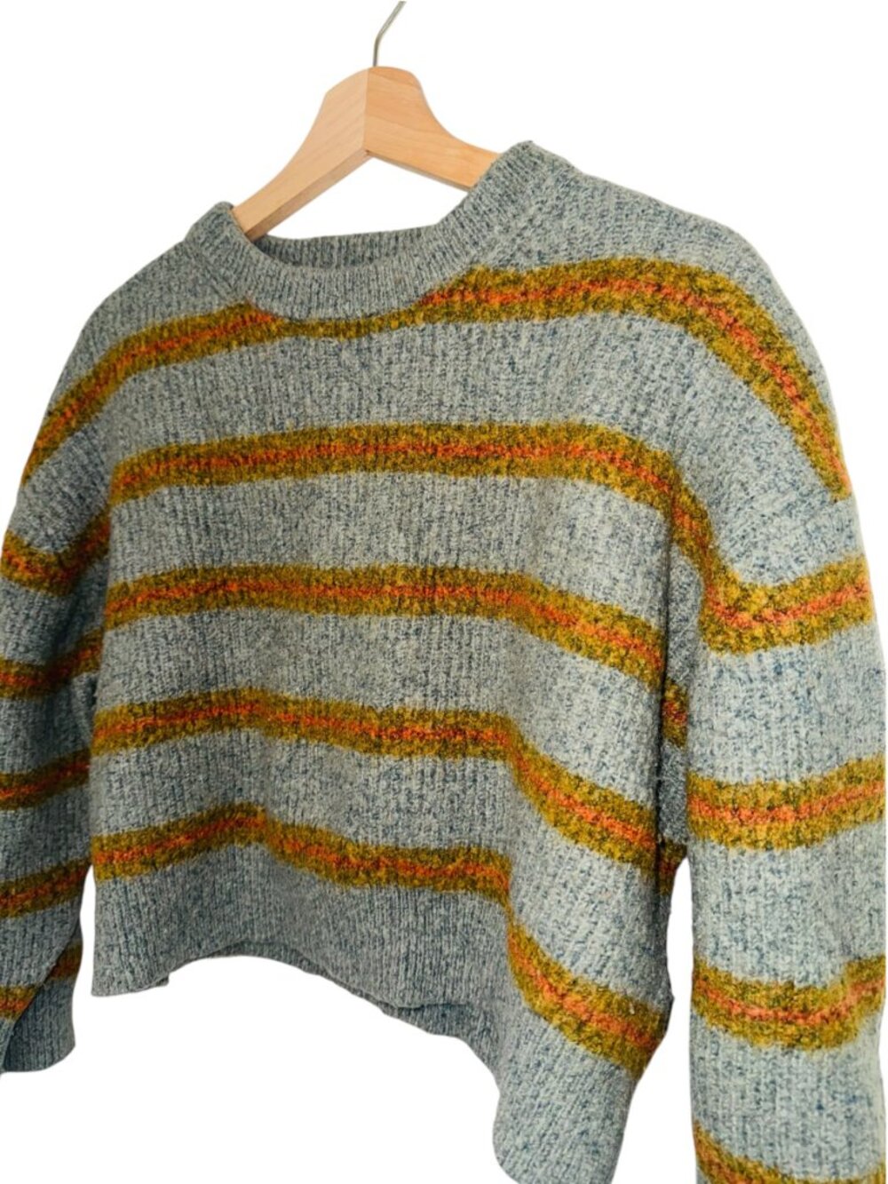 Spiritual Gangster Stripe Blake Crewneck - Picture 5 of 8
